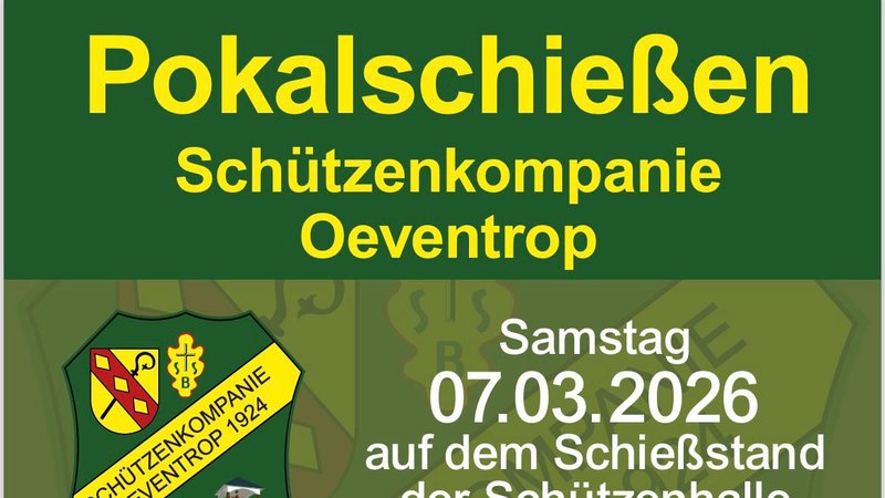 Pokalschießen 2026